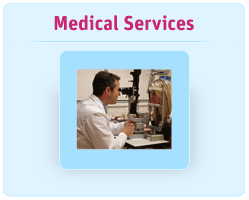 Medical Services including Comprehensive Examinations, Glaucoma, Macular Degeneration, Diabetic Retinopathy, Corneal Disorders and Dry Eye Syndrome