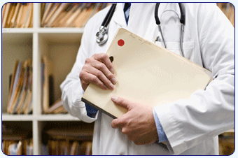 Ophthalmologist Daniel C. Kline, MD in a medical expert witness